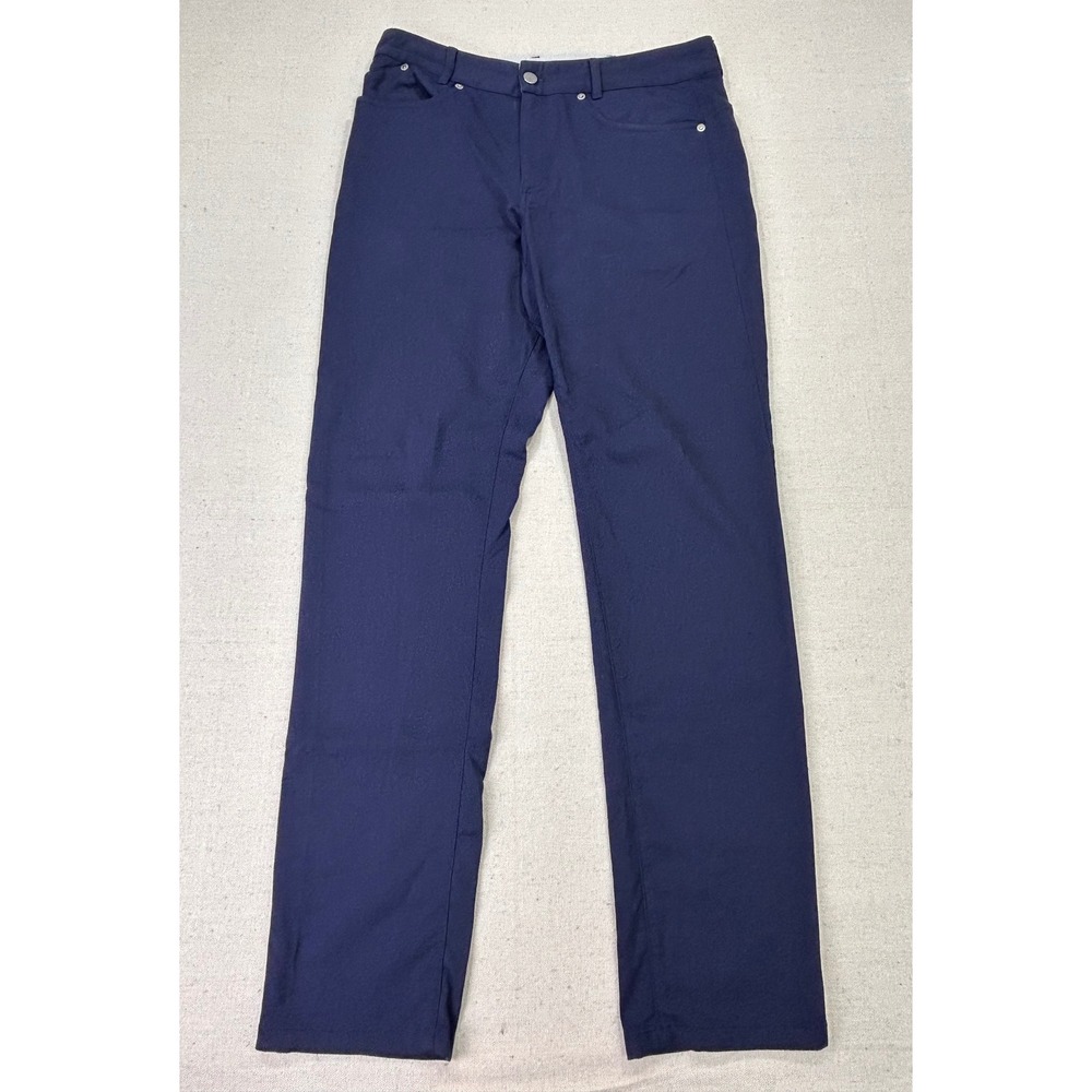 Outlier Men's 32 Slim Dungarees Navy Blue Schoeller Doubleweave Canvas Pants